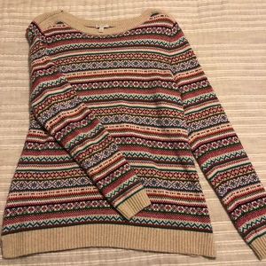 Multicolored Talbots Sweater